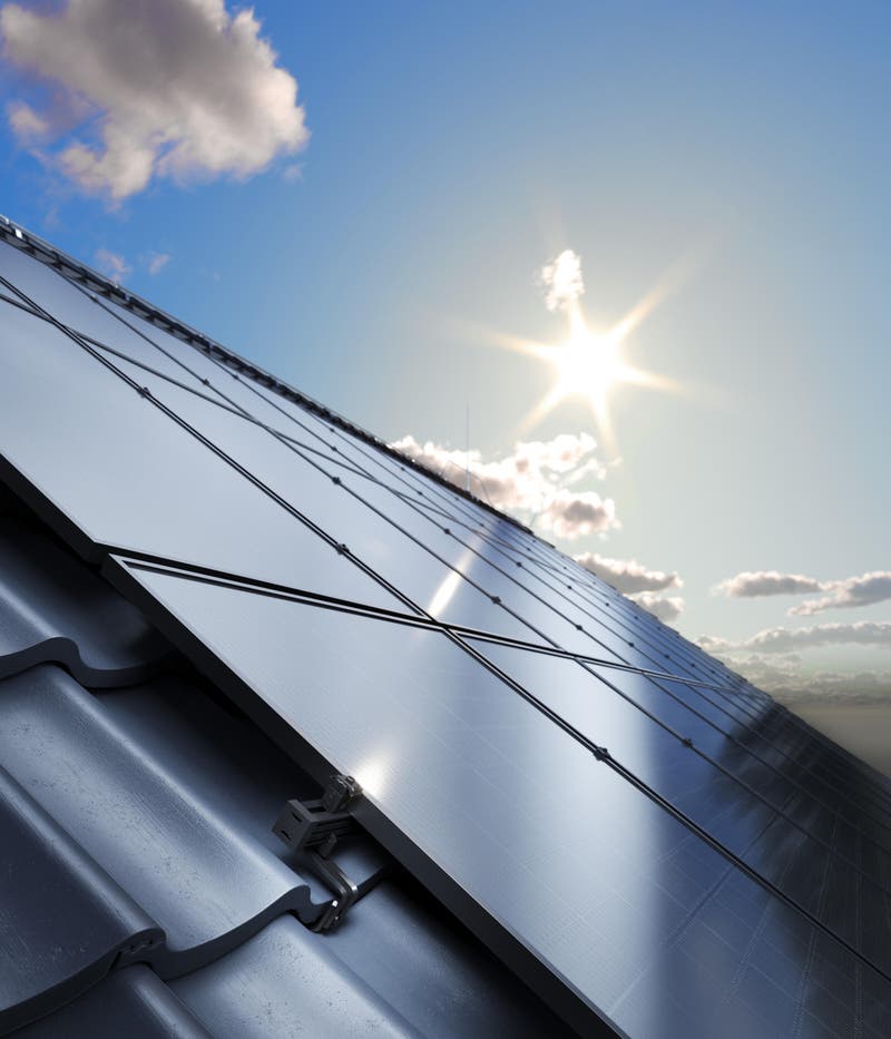 Photovoltaikanalge Schrägdach